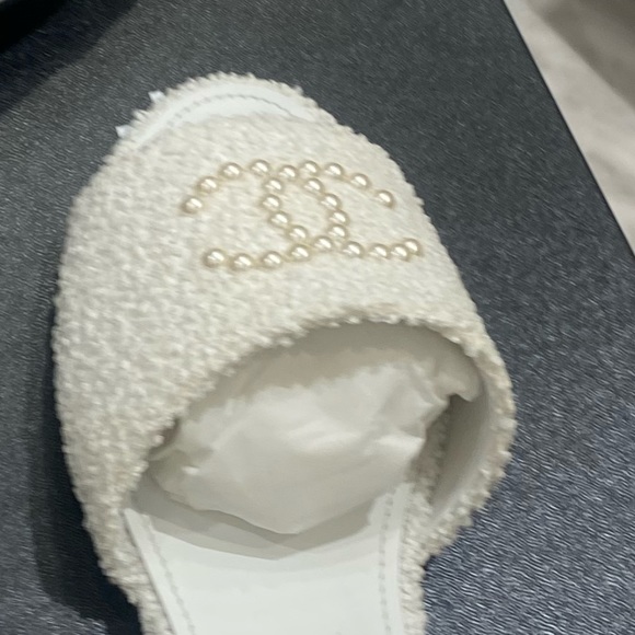 Chanel Tweed Sandals - Picture 2 of 2